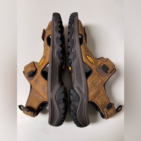 Keen Targhee III Bison Men’s Brown Hiking Open Toe Shoes main image 7